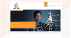 Desktop Screenshot of analiseeletrica.com.br